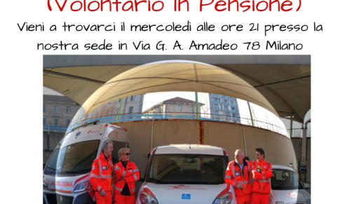 Diventa anche tu un  V.I.P. (volontario in pensione)